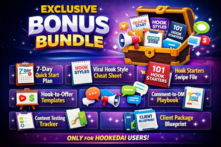 hookedai bonuses