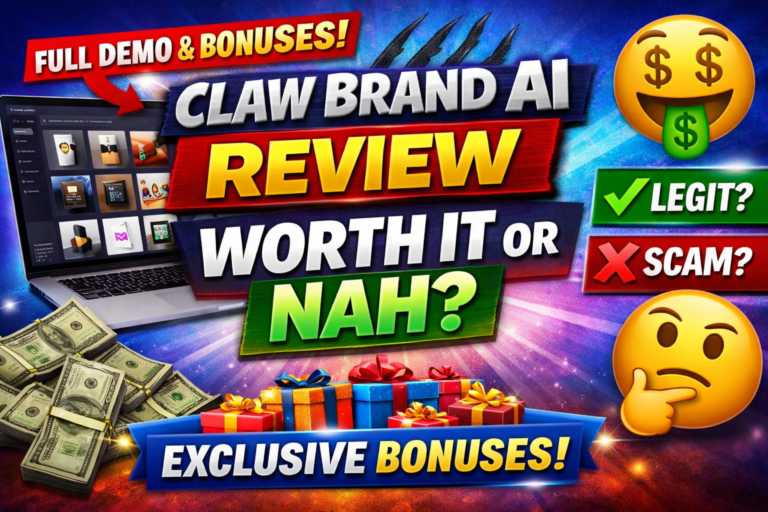 Claw Brand AI Review: Fast AI Mockups or Just Hype? See What You Get, the OTOs, Bonuses, and Best Fit