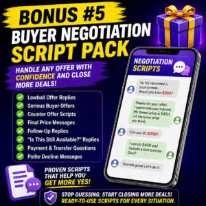 AI Domain Flipping Software Buy