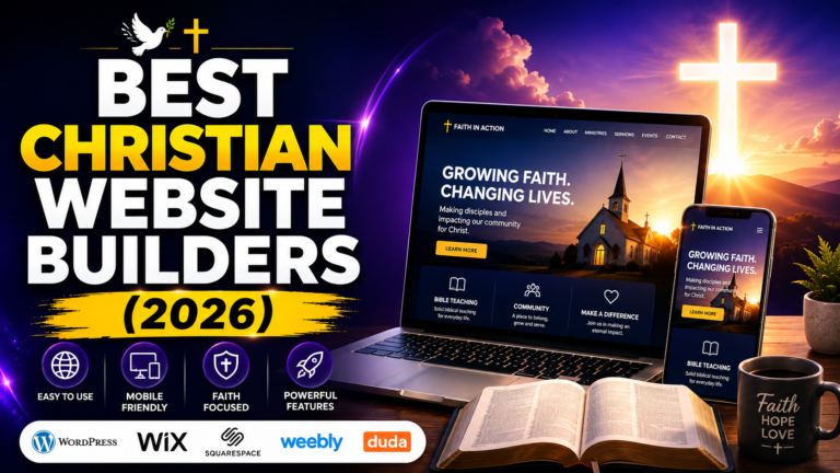 Best Christian Website Builders (2026) Why Faith AI Is My Top Pick for Ministries & Christian Businesses