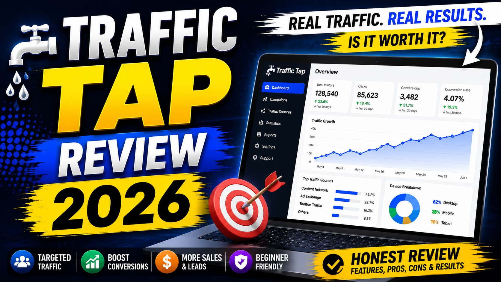Traffic Tap Review Why Most Users Never See Results