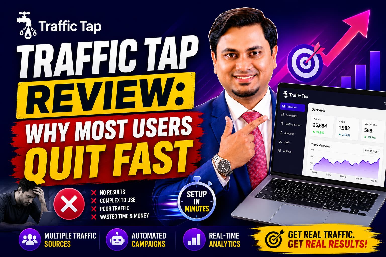Traffic Tap Review: Why Most Users Quit Fast